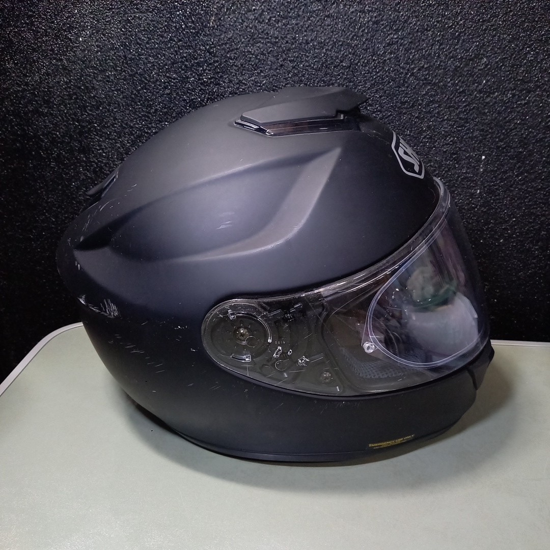 【SHOEI】 ショウエイ　GT-AIRフルフェイスヘルメット　インナーサンバイザー、PINLOCK マットブラック 　サイズXL9_画像2