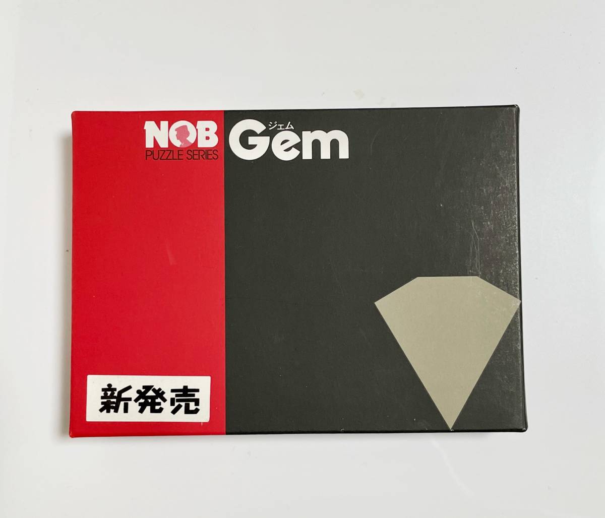 ★パズル　NOB PUZZLE SERES　1994年 GEMジェム　1987年 The-Tザ・ティー　２個　木製パズル　脳トレ　_画像2