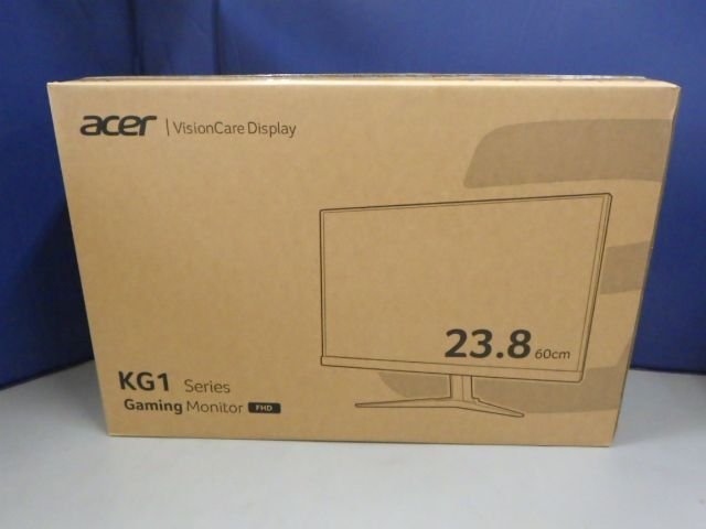 ★l☆☆未開封・新品　Acer 23．8インチ　ゲーミングモニター KG241YAbmiix　フルＨＤ　②_画像1