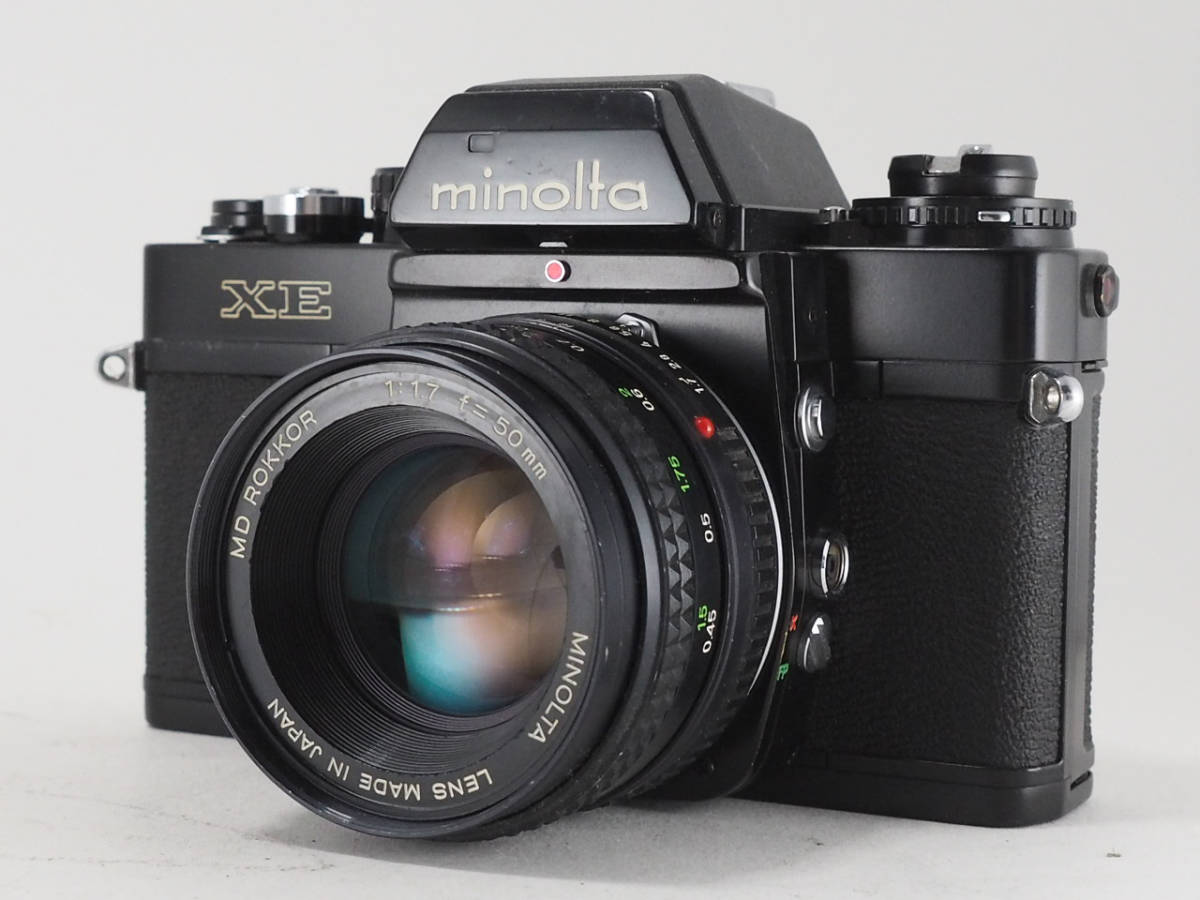 ★訳あり大特価★ ミノルタ MINOLTA XE ボディ 50mm レンズセット #TA1984_画像1