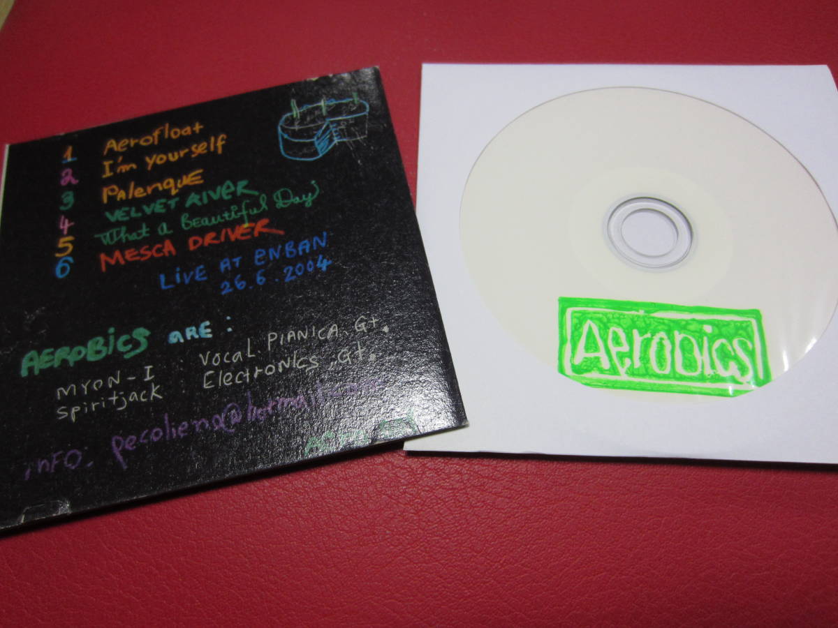 AEROBICS / Live Junio ( Live At Enban 26.6.2004 ) ★CD-R作品★エアロビクス/Spiritjack(近藤等則 Free Electro)/Myon-I_画像2