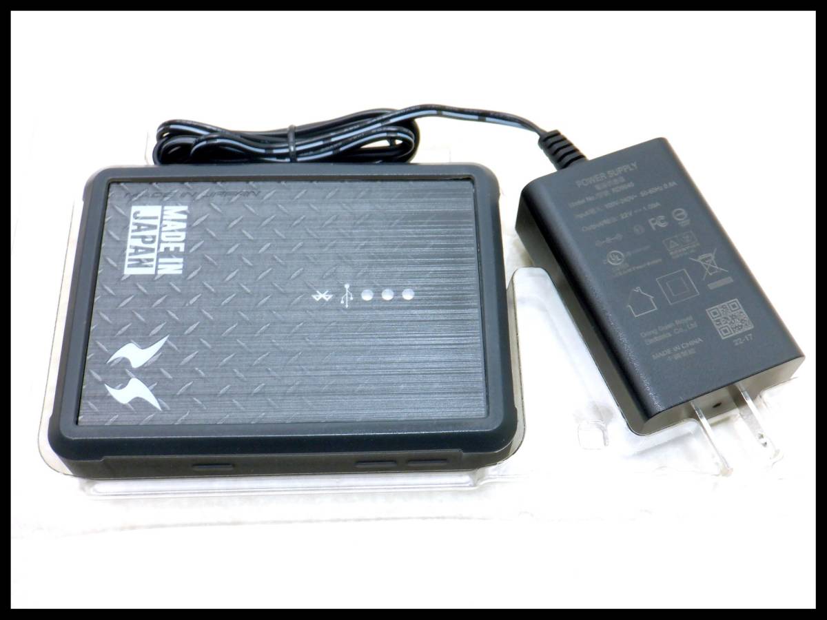 未使用●サンエス 空調風神服用リチウムイオンバッテリー RD9290J 3360mAh 空調服用バッテリー レターパック+可_画像4