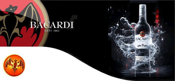 【2枚】BACARDI バカルディ ラム酒 COASTER グラス置き／キッチン雑貨 ラバーコースター_画像8