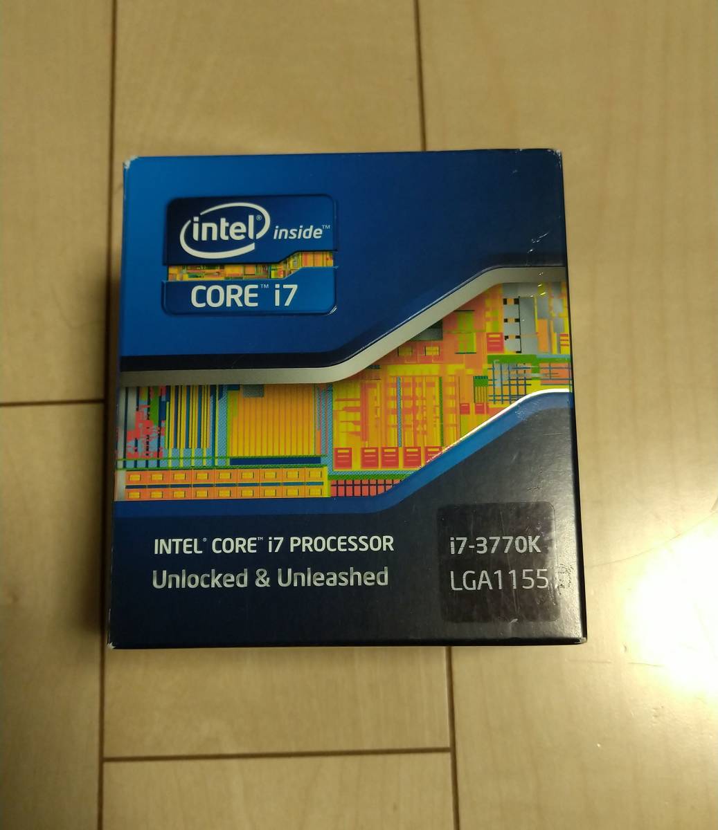 ■Intel Core i7 3770K 3.50GHz LGA1155 CPUクーラ－未使用■（送料込み）_画像1