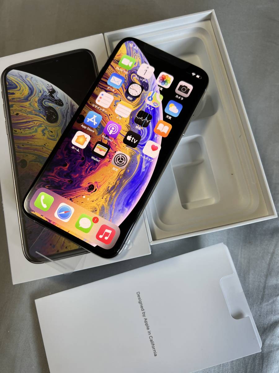 新品 未使用 国内SIMフリー Apple iPhone XS 256GB シルバー