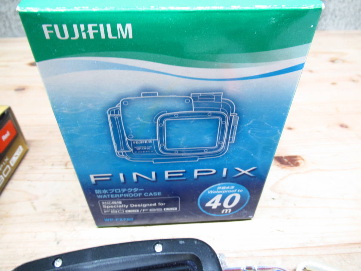 FUJIFIMデジタルカメラ FinePix F80EXR 防水プロテクター付き 管理5rc1107C24_画像7