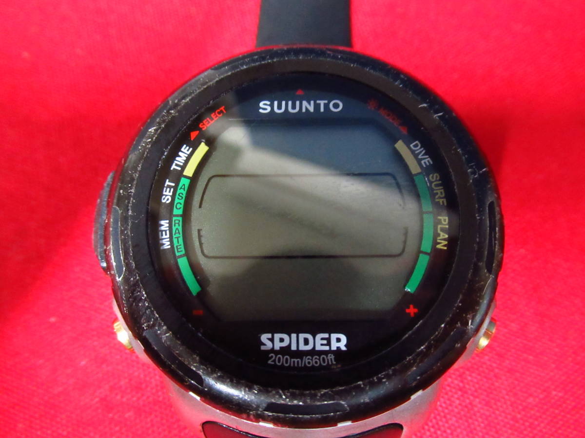 SUUNTO SPIDER ダイビング コンピューター ウォッチ 管理5rc1115G83_画像2