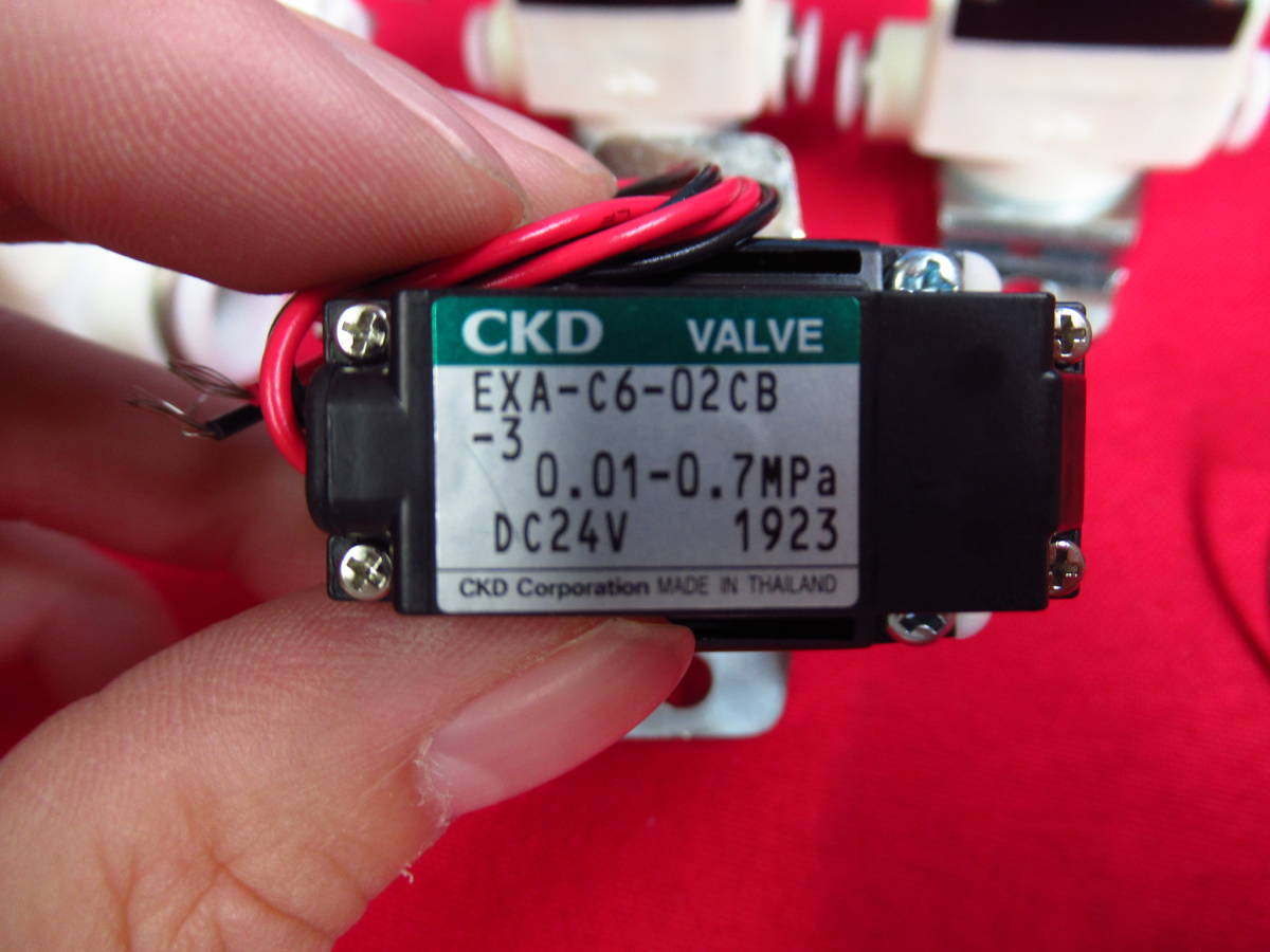 CKD EXA-C6-02CB-3 7個 / EXA-C6-02C-3 1個 電磁弁 管理5rc1126F70_画像5