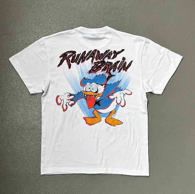 ドナルド Duck World Tシャツ キッズ 140 ディズニー パロディ ランナ