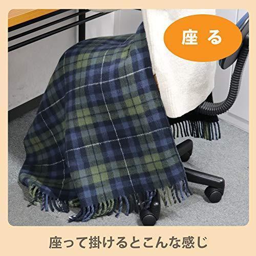 [ postage break up cheap ][ unused goods ] wide electro- electric rug blanket Class-up thick material 140×82cm washing machine ....CPN141-NCnei beater tongue check pattern 