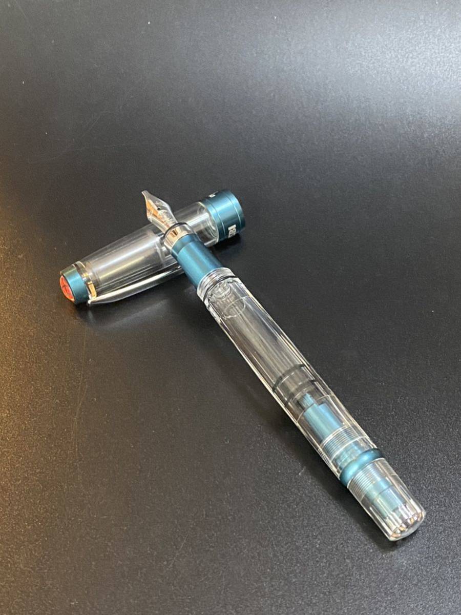 TWSBI ツイスビー　ダイヤモンド　580AL R プルシアンブルー　1.5㎜スタブ　1.1㎜ペン先付き_画像1