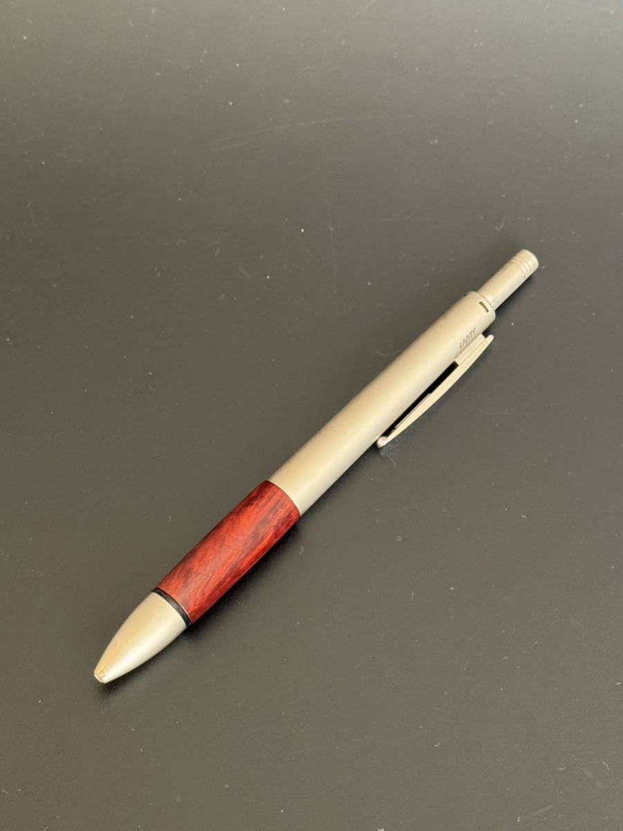 ラミー アクセントAL 4pen 多機能　3色ボールペン＋ペンシル0.7 シャーペン　プライヤーウッド　D1規格