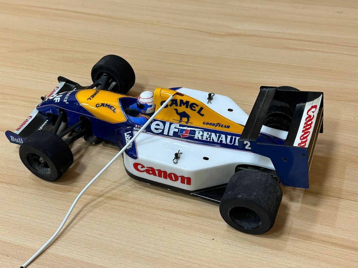 ウィリアムズ ルノー FW15C A.プロスト ワールドチャンピオン 1993 //ミニチャンプス1/18 CAMELデカール加工品 /GP Replicas /動作未確認_画像7