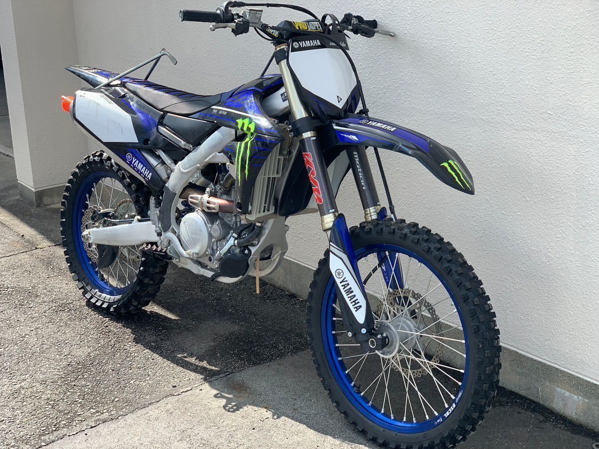 ◆◆◆ 2021年式 ヤマハ YZ250F Monster Energy Yamaha Racing Edition（限定カラー）中古◆◆◆_画像2