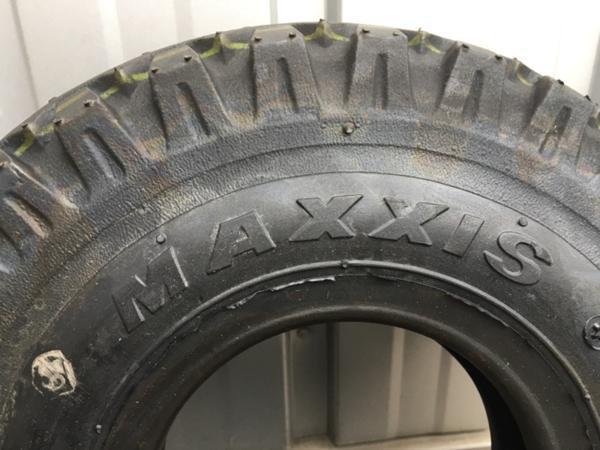 2本 3.00-4 4PR マキシス タイヤ セニアカー シニアカー 電動車いす ホンダ モンパル 300-4 MAXXIS 空気入り 補修用 3.00x4 300x4_画像4