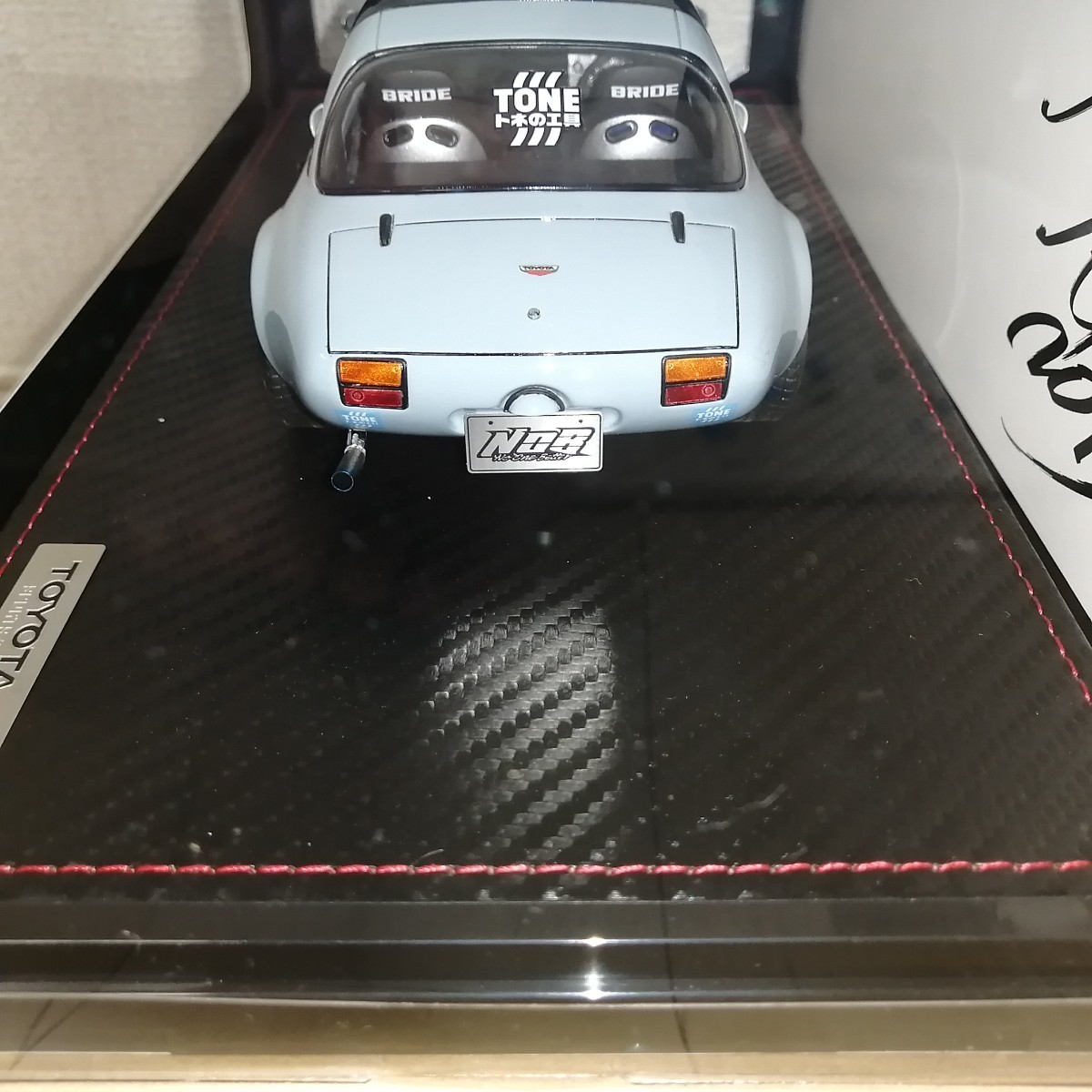 イグニッションモデル　1/18　Toyota　Sports　800　NOB　Hachi　TAS　ver　新品未開封　オートアート　京商　CMC　エグゾト　他_画像4