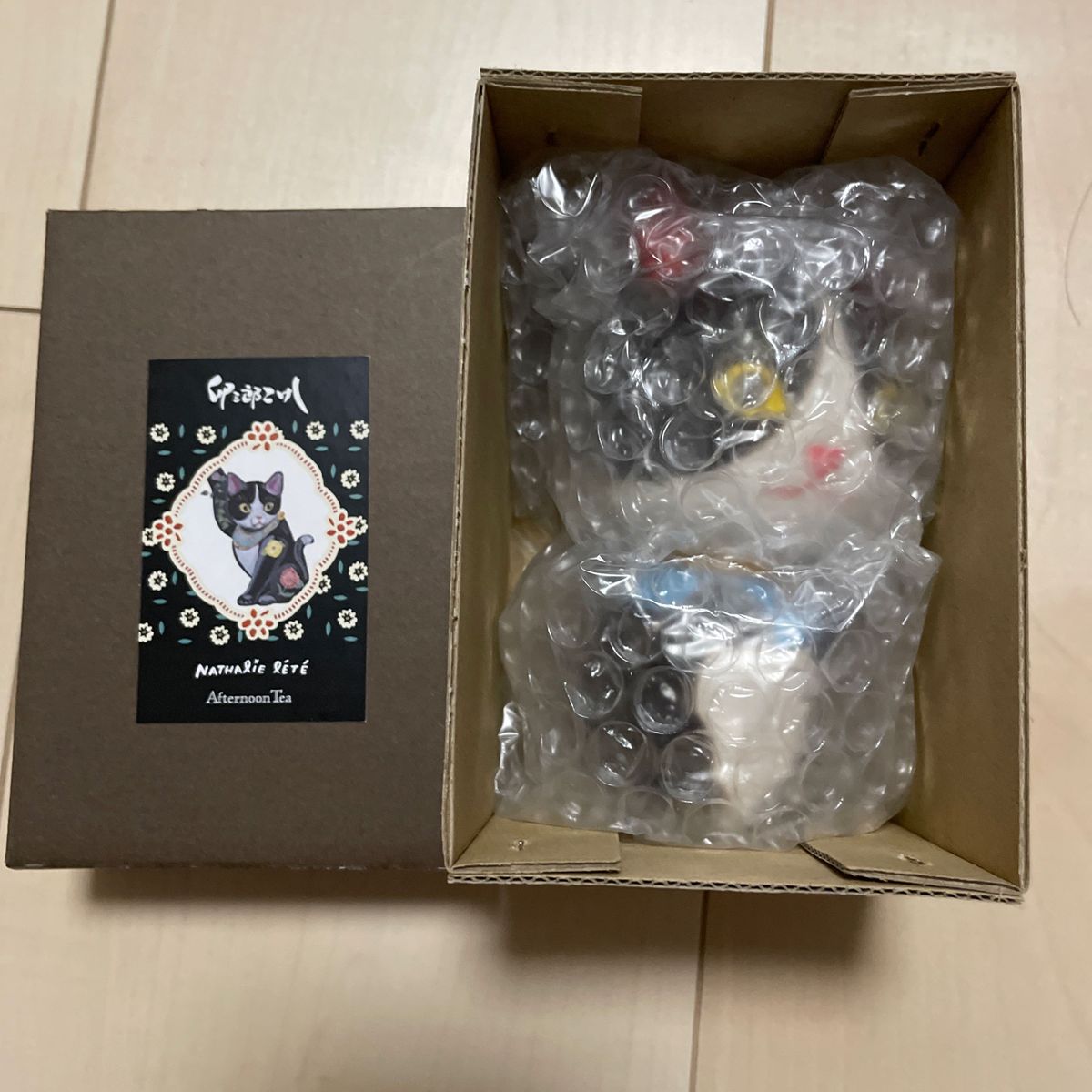 はち割れ猫こけし/ナタリー・レテ× 卯三郎こけし×Afternoon Tea はち割れ猫こけし/ナタリー・レテ× 卯三郎こけし×Afternoon Tea