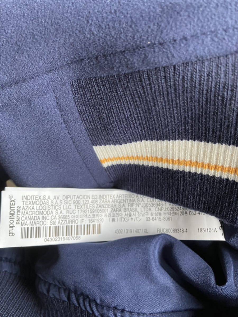 新品未使用】 ZARA ザラ スタジャン サイズXL ネイビー Supreme 新品未使用】 ZARA ザラ スタジャン サイズXL ネイビー Supreme