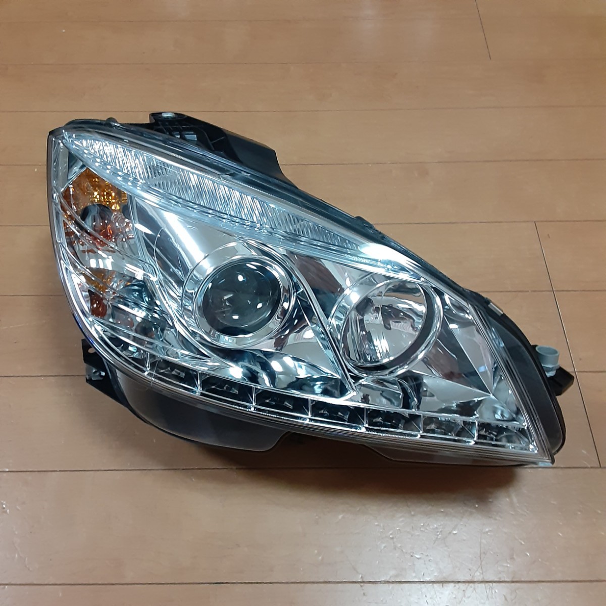 希少! W204 ベンツ ヘッドライト LED プロジェクター SONAR テール グリル バンパー エアロ マフラー ホイール AMG ロリンザー カールソン_画像2