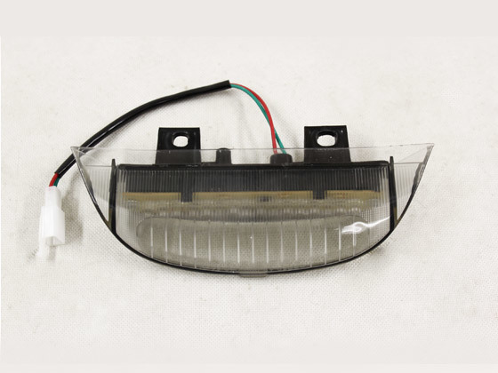 ホンダ DIO ディオ ZX/Z4 リアスポイラー用 LEDランプ スモーク仕様_画像1