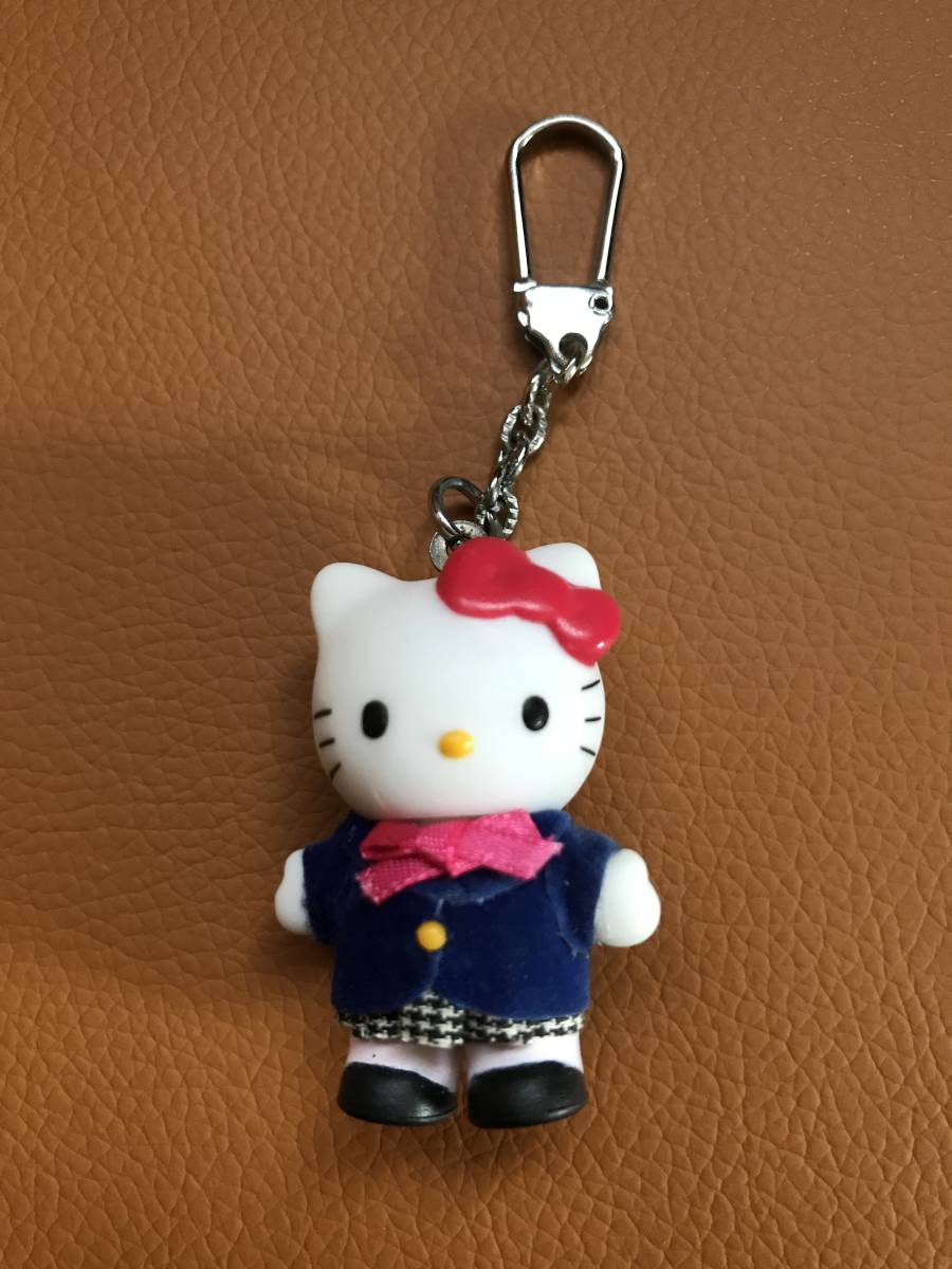 ハローキティ HELLO KITTY コスチューム ドール 制服 キーホルダー マスコット キティちゃん_画像1