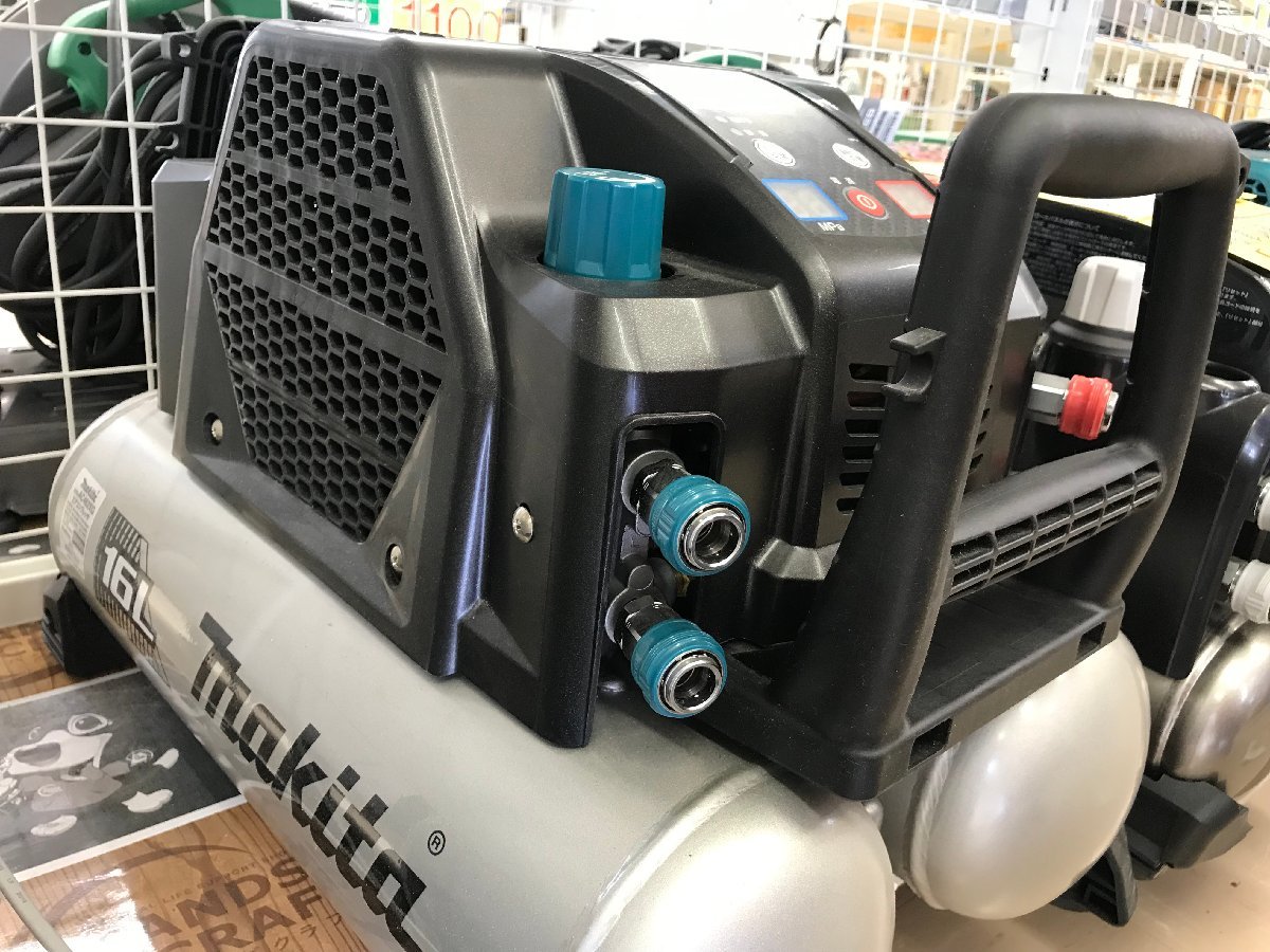 マキタ　未使用品　AC462XGB　エアコンプレッサ　16L　黒　ブラック　常圧　高圧　makita【ハンズクラフトうるま店】_画像7