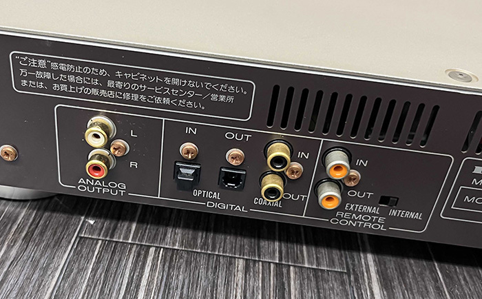 ■marantz マランツ CD-17Da CDプレーヤー リモコン・取扱説明書付属■_画像7