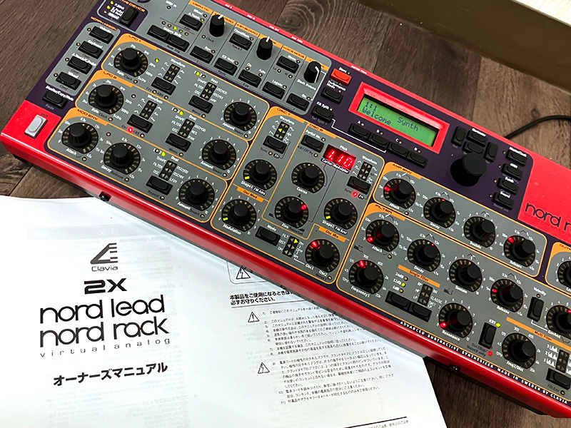 ■Clavia DMI NORD RACK 3 アナログモデリングシンセサイザー 音源モジュール ノード クラビア■_画像1