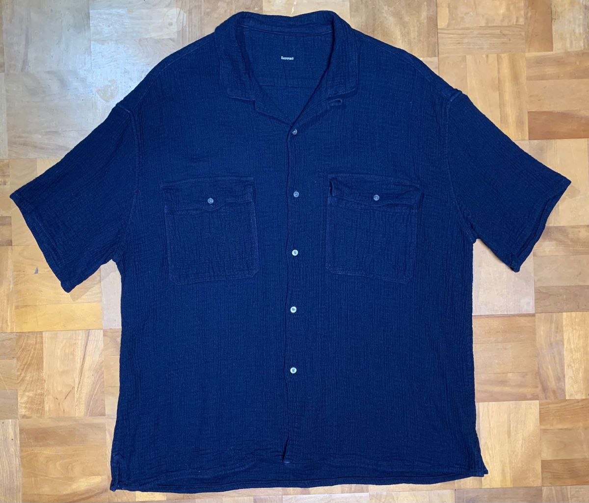 Porter Classic SASHIKO SUPER LIGHT KEROUAC SHIRT