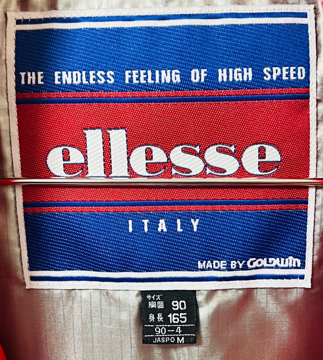 ellesse (エレッセ) ココリコ スキージャケット フランス代表 希少品 ビンテージ スキーウェア ブルゾン 