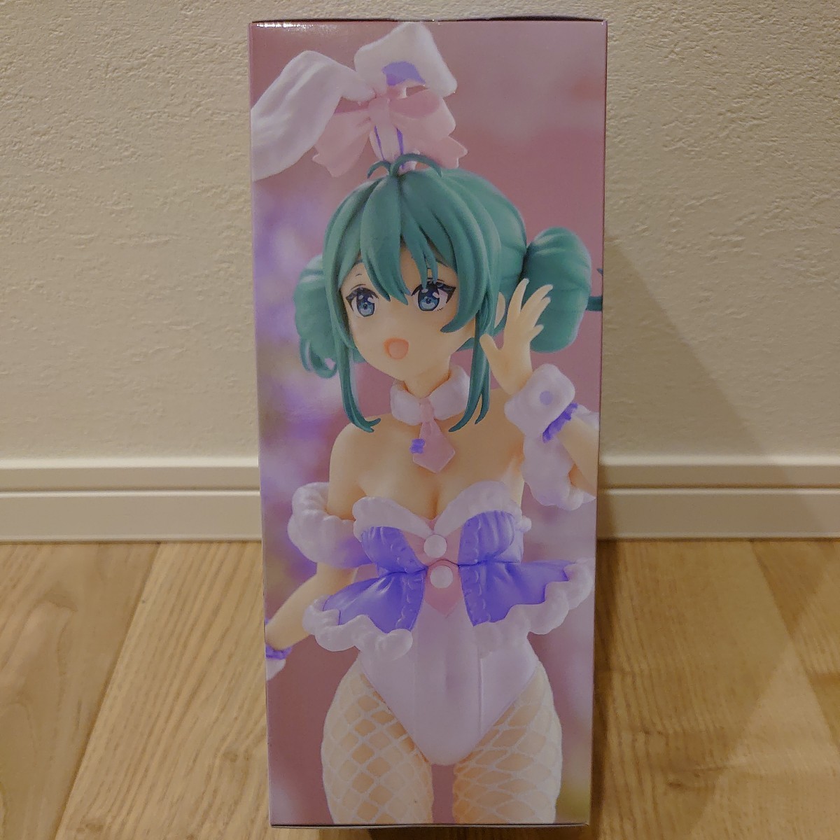 【未開封】 初音ミク BiCute Bunnies Figure 白うさぎ ラベンダーver. フィギュア HATSUNE MIKU White Rabbit Lavender ver._画像4