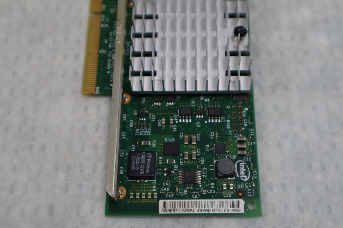 E5209 Y インテル X520-DA2 デュアル ポート SFP PCIe ネットワーク アダプター ハイプロファイル デル P/N: 0XYT17_画像2