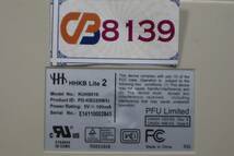 CB8139(10) n HHKB Lite 2 (Happy Hacking Keyboard) KUH0010 PFU製キーボード USB 動作品_画像5
