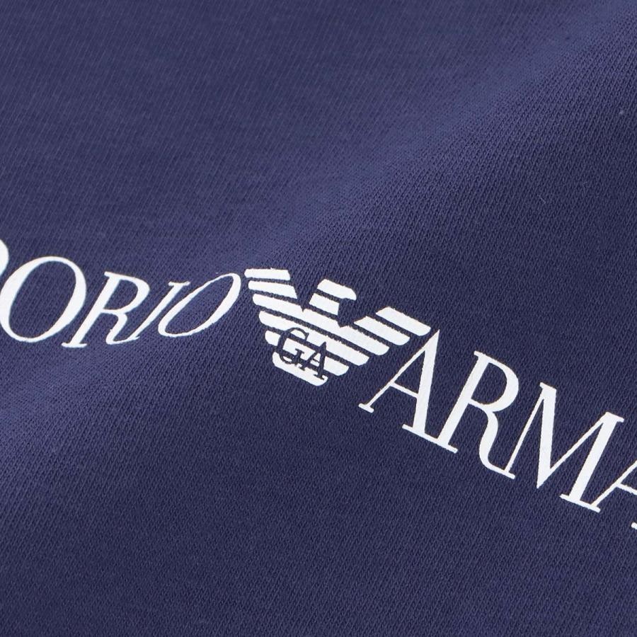 EMPORIO ARMANI エンポリオアルマーニ CORE LOGOBAND コアロゴバンド 半袖 Tシャツメンズ 2枚組 54037177 ホワイトネイビーセット M