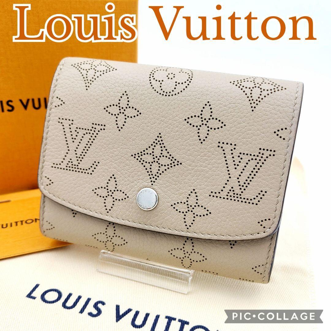 極美品 Louis Vuitton ルイヴィトン マヒナ ガレ ポルトフォイユ