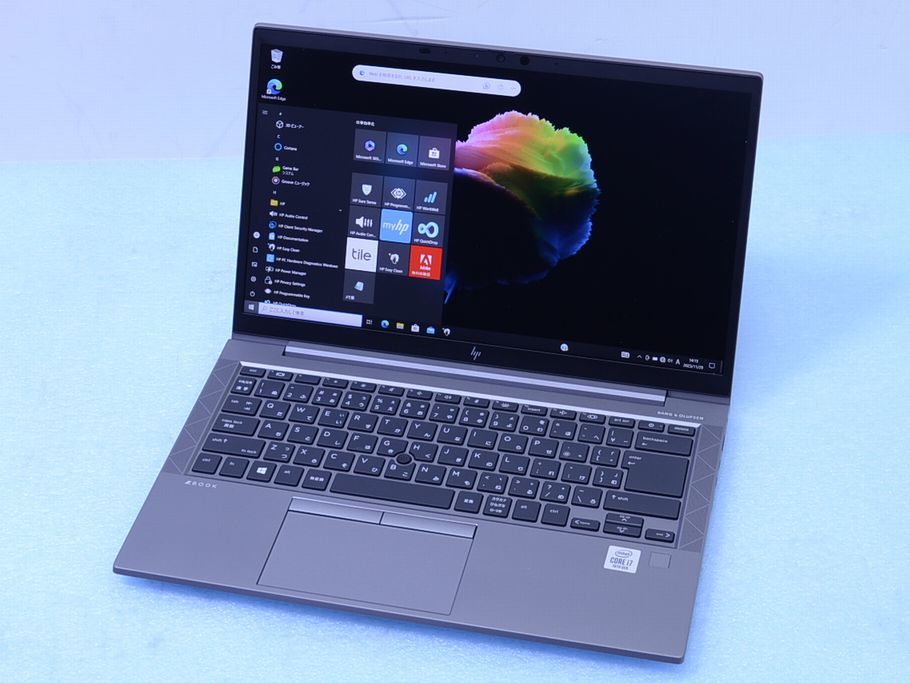 美品 ZBook Firefly 14 G7 i7 10510U 16GB SSD512GB Quadro P520 Win10/Win11 hp ノートパソコン PC 管理B14_画像1