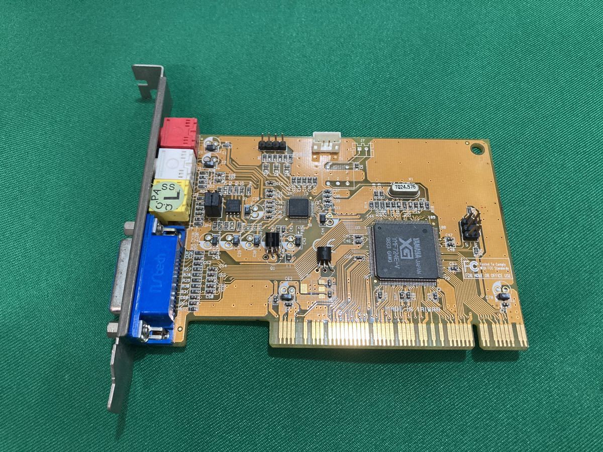 YAMAHA YMF724E-V PCI サウンドボード 送料込み_画像1