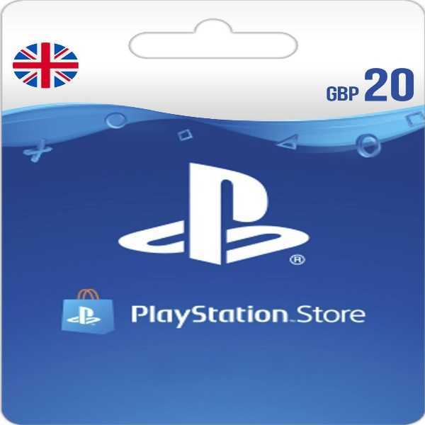 ※クレカ決済不可※ UK 欧州 イギリス版 PSN プレイステーションネットワークカード 20ポンド 即納 コード通知_画像1