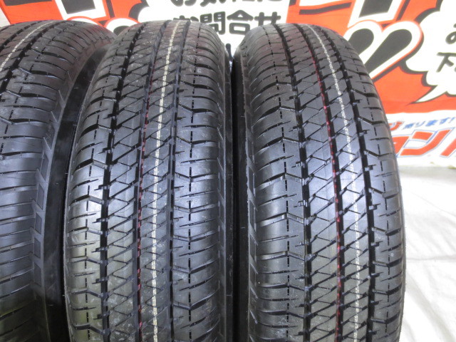 送料無料 ブリヂストン BRIDGESTONE DUELER H/T 684175/80R16 2021年 新車外し 中古 4本 ラジアル ジムニー_画像4