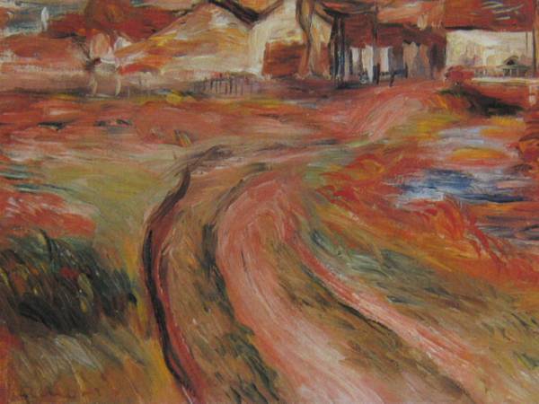 Pierre-Auguste Renoir、Paysage en Normandie、海外版超希少レゾネ、新品額装付 、送料込み、wanko_画像2