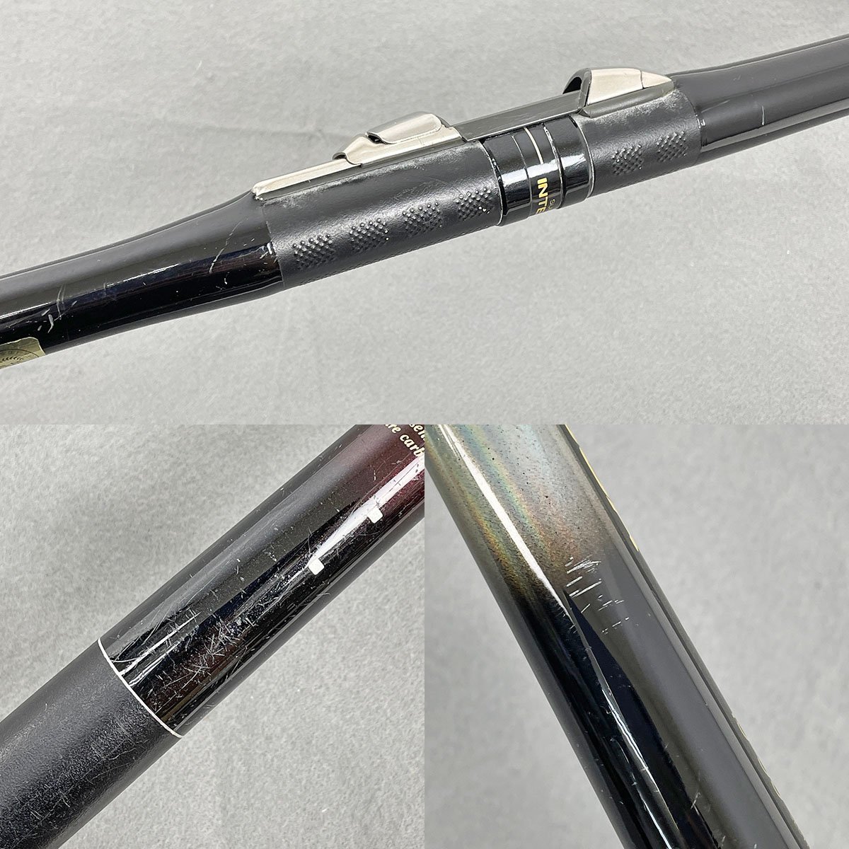 訳あり品◆がまかつ がま磯 SUPER INTESSA スーパーインテッサ 15-53 釣り竿 ロッド◆穂先詰め [R11656]_画像9