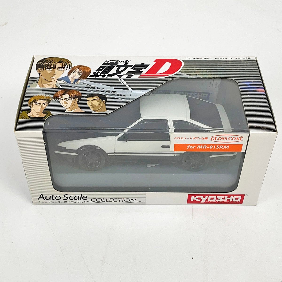 訳あり kyosyo 京商 ミニッツ オートスケールコレクション 頭文字D AE86 TRUENO 藤原拓海 ケース割れ有り [C5081]_画像1