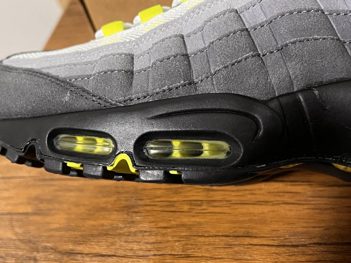 ディスプレイ用 NIKE AIRMAX95 OG エアマックス95イエローグラデ 29cm 554970-174_画像5