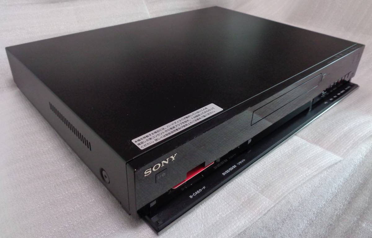 SONY BD/DVDレコ-ダ- BDZ-RX30 綺麗,2番組同時録画,EX200用2TB HDD換装/録画可能約500時間に6倍増,録画ダビング再生/市販BD DVD CD再生快調_画像4