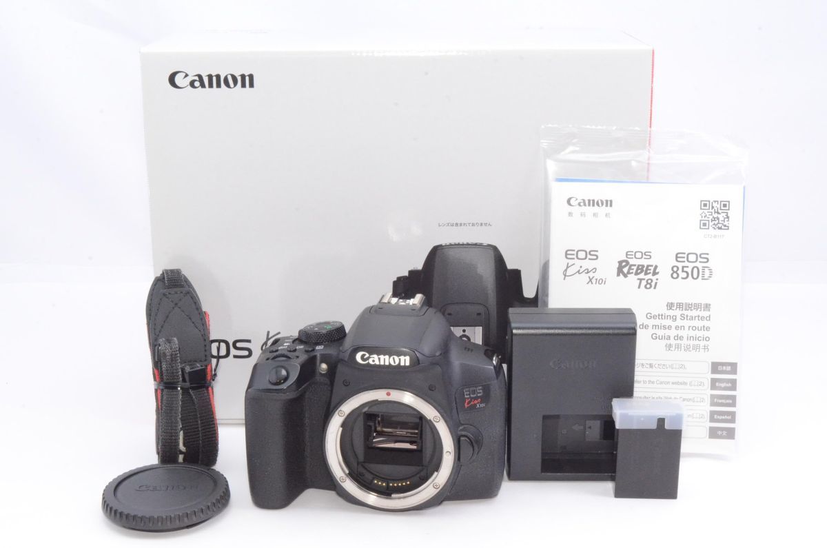 Canon デジタル一眼レフカメラ EOS Kiss X10i ボディ EOSKISSX10I #2311121A_画像1