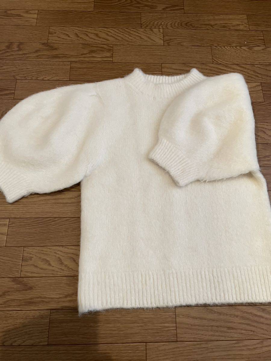 effe beamsefe Beams alpaca wool volume sleeve knitted 