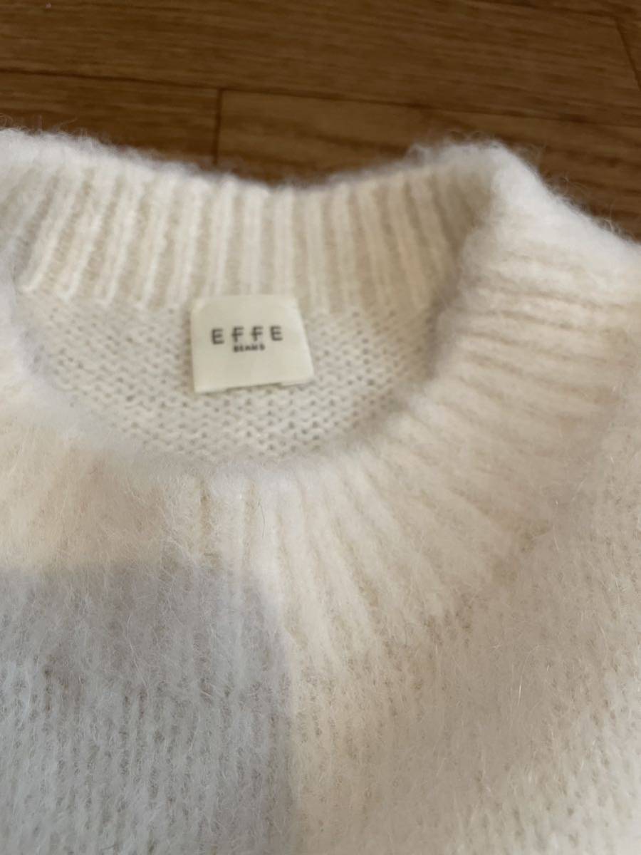 effe beamsefe Beams alpaca wool volume sleeve knitted 