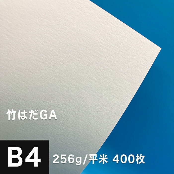 竹はだGA 256g/平米 B4サイズ：400枚 印刷紙 印刷用紙 松本洋紙店