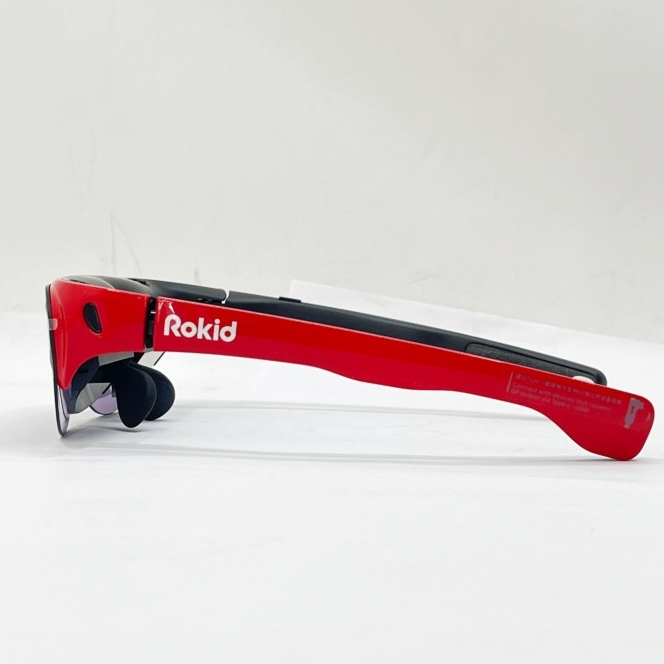 ◆◆ Rokid Air ロキッド ARグラス 軽量 メガネ型 RA101 デュアル ディスプレイモニター RA101 目立った傷や汚れなし_画像4