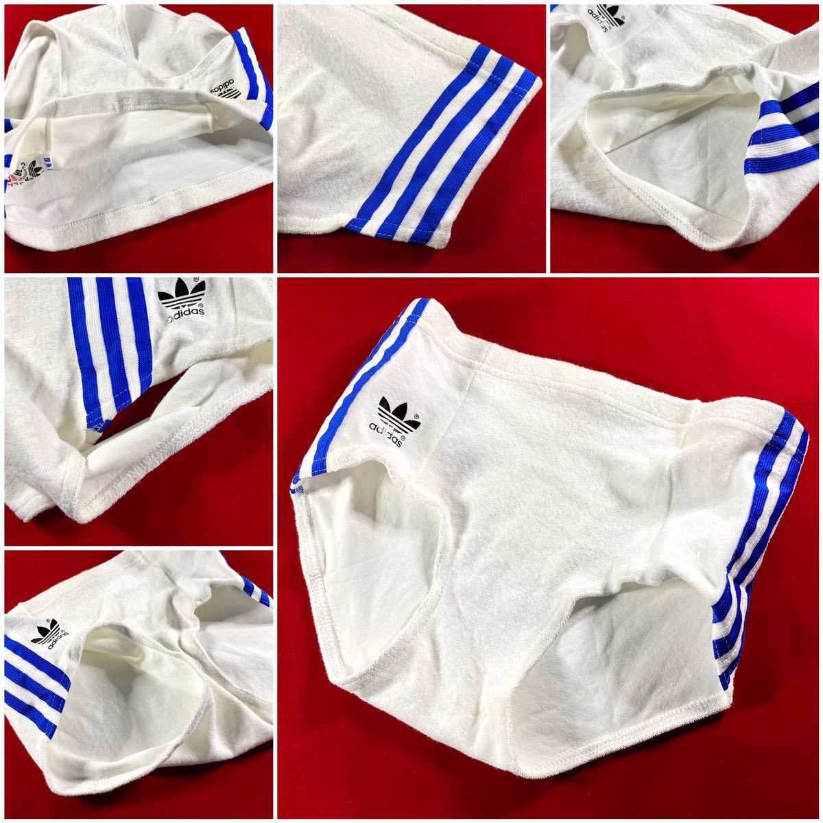 貴重 80’s adidas 西ドイツ製 ブルマー レーシング ショーツ D3 ヴィンテージ レディース ショートパンツ 体操服 バレー 陸上 体操着 新品_画像9